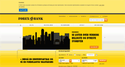 Desktop Screenshot of forexbank.dk