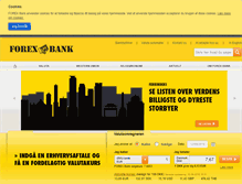 Tablet Screenshot of forexbank.dk